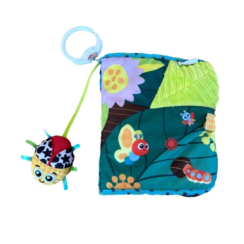 TOMY Lamaze Soft Book Bitty Bug’s Day Hanging Infant Toy